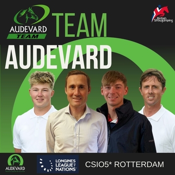 British Showjumping’s Team Audevard announced for CSIO5* Rotterdam  Longines League of Nations